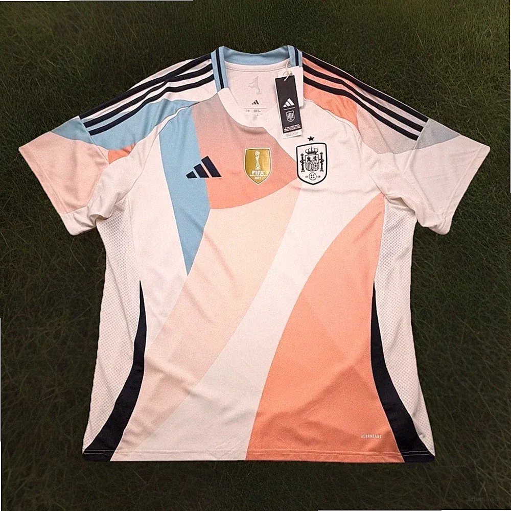 adidas Spain Women’s Team Champions Pink Unisex Soccer Jersey Men’s Size 2XL NEW