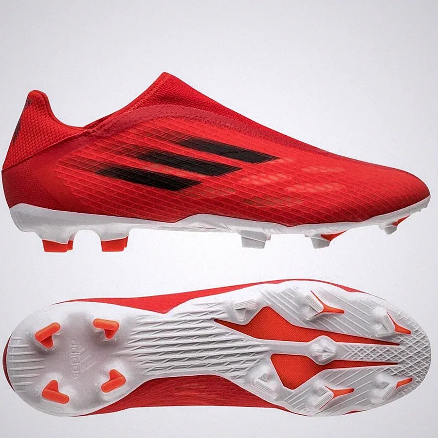 adidas × Speed Flow FG Cleats Laceless Shoes Soccer Football Low Top Men Size