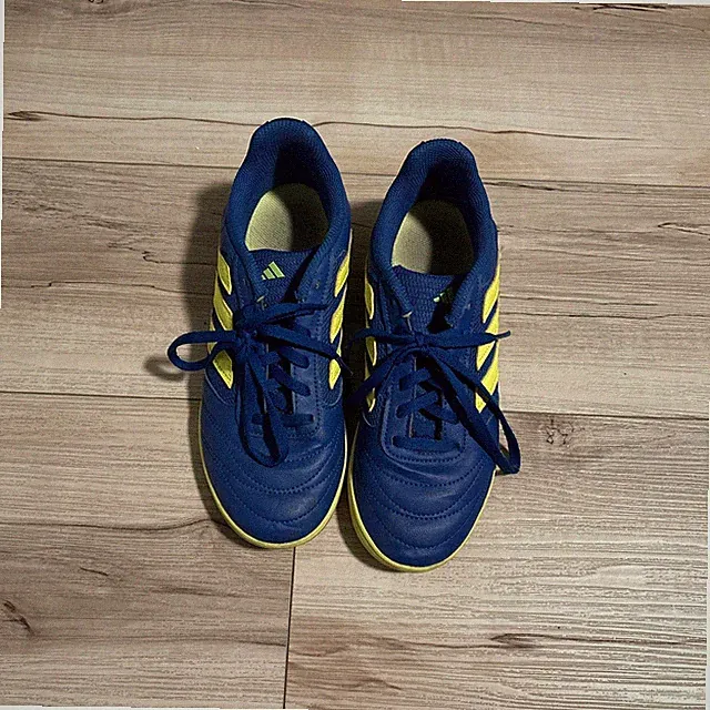 adidas Super Sala 2 Indoor Soccer Futsal Shoes Royal Blue Solar Yellow