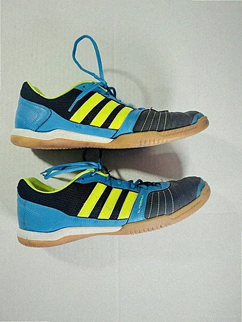 Adidas Super Sala Indoor Soccer Shoes Mens Size 11.5 - Very Cool Color Pattern