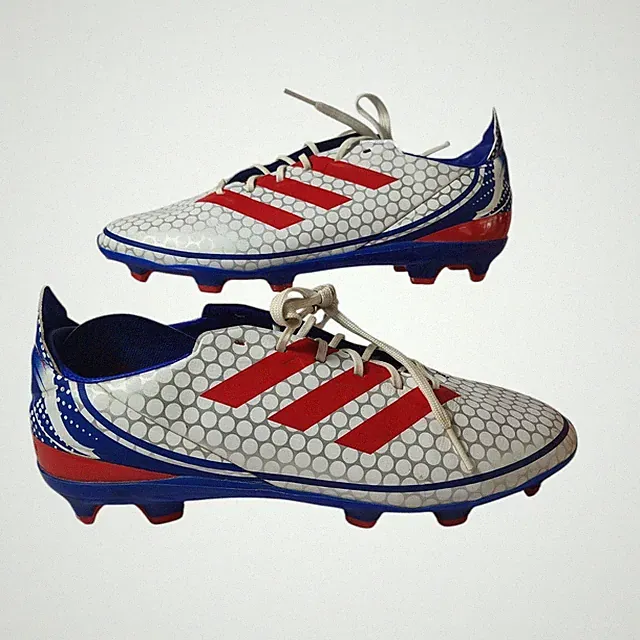 Adidas SZ 6 Boys Soccer Cleats Gamemode Firm Ground Junior 'Tricolore'
