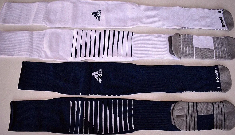 Adidas Team Speed II Soccer Socks (Choose Size and Color) Adult L, M, (S 13C-4Y)