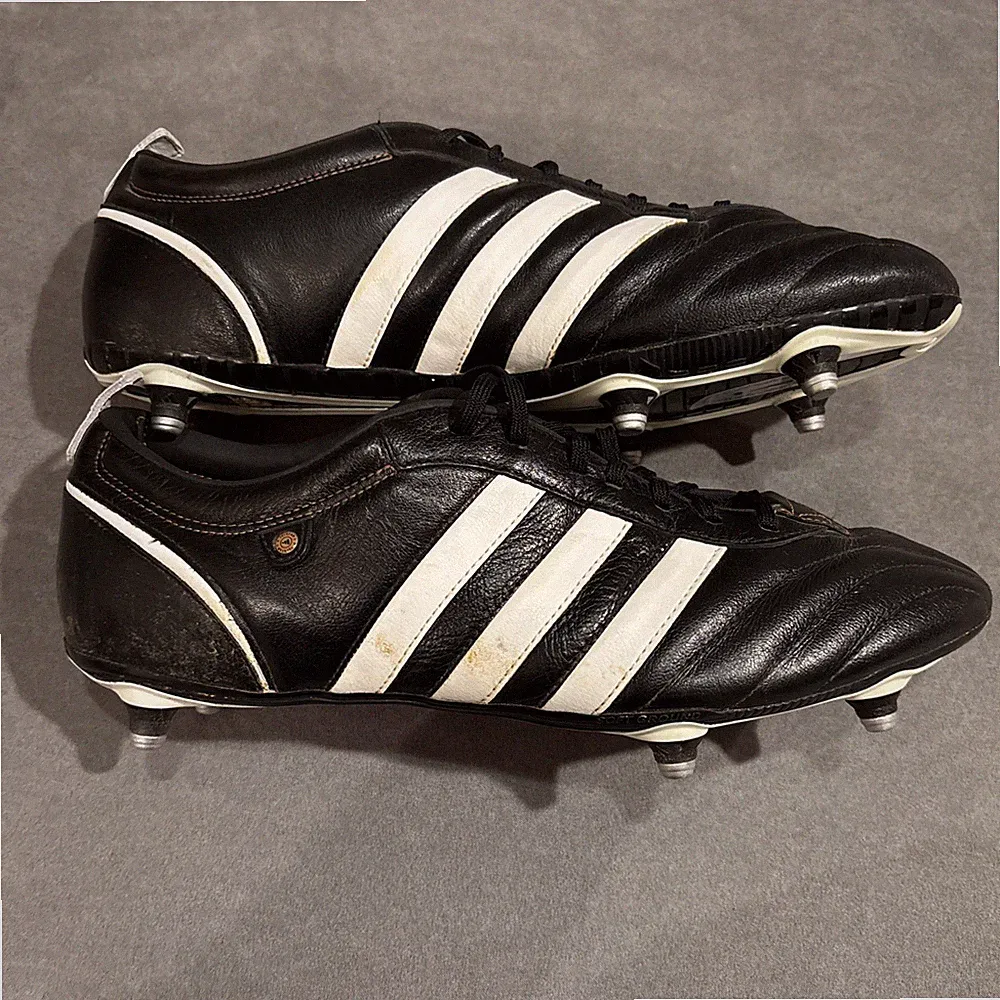adidas Telstar II SG 012448 Men’s Size 12 Black/White Leather Soccer Cleats UEC