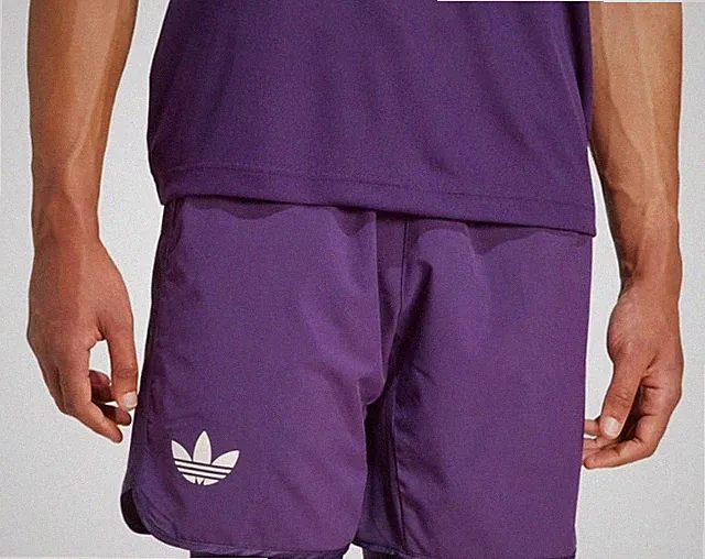 Adidas Tight 7" Men's Tennis Purple Shorts Small Medium Crossfit Football Soccer