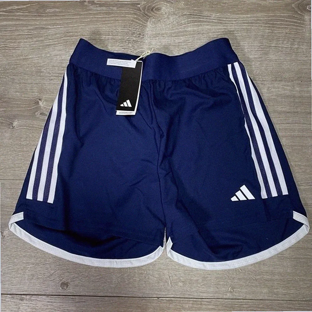 Adidas Tiro 23 Womens Shorts Large Navy AEROREADY Soccer Team Uniform Po HT6596