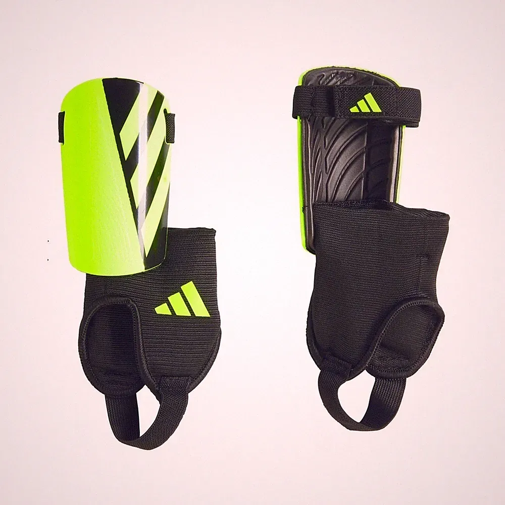 Adidas Tiro Match Junior Kids Small Lucid Lemon Black Shin Guards Soccer NWT