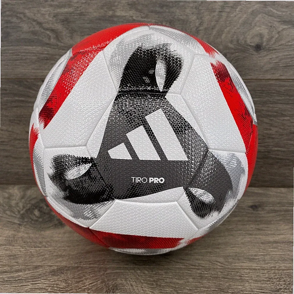 Adidas Tiro Pro Soccer Ball Size 5 White Black Red HT2428 FIFA Quality