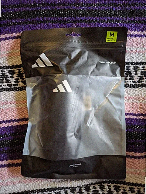 adidas Tiro SG Club Shin Guards - Black-White Youth Medium