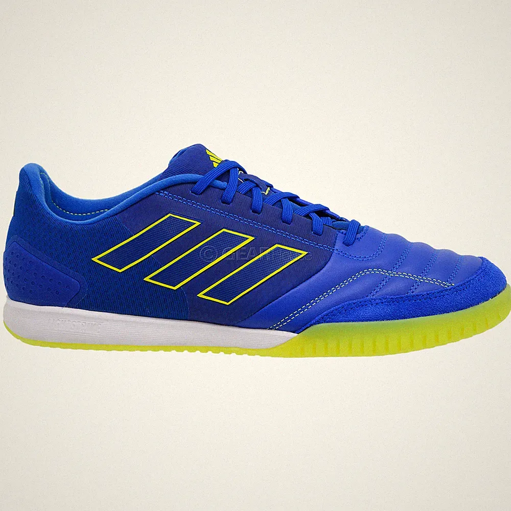 Adidas Top Sala Competition Mens Indoor Soccer Shoes IC, Blue Leather, Size 11.5