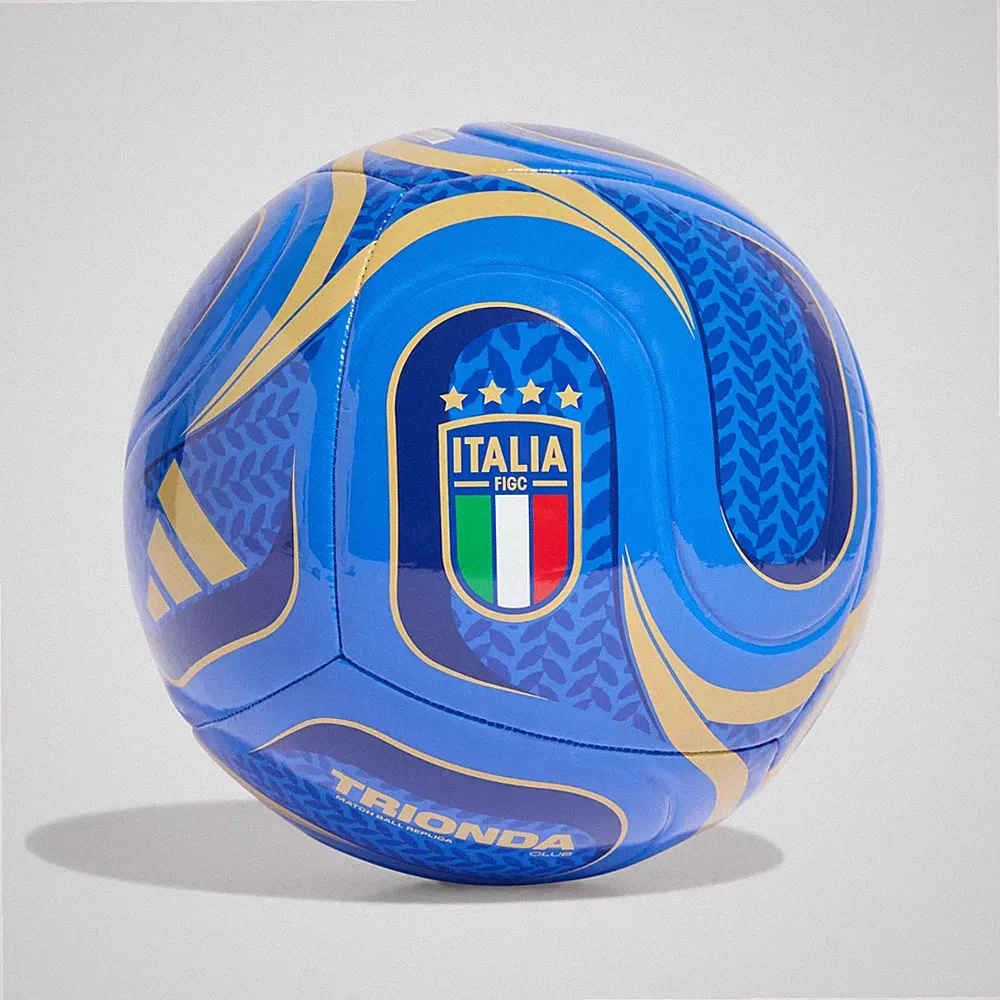 Adidas Trionda Italy Home Club JY0248 Ball Blue Butyl Bladder Soccer JAX1284
