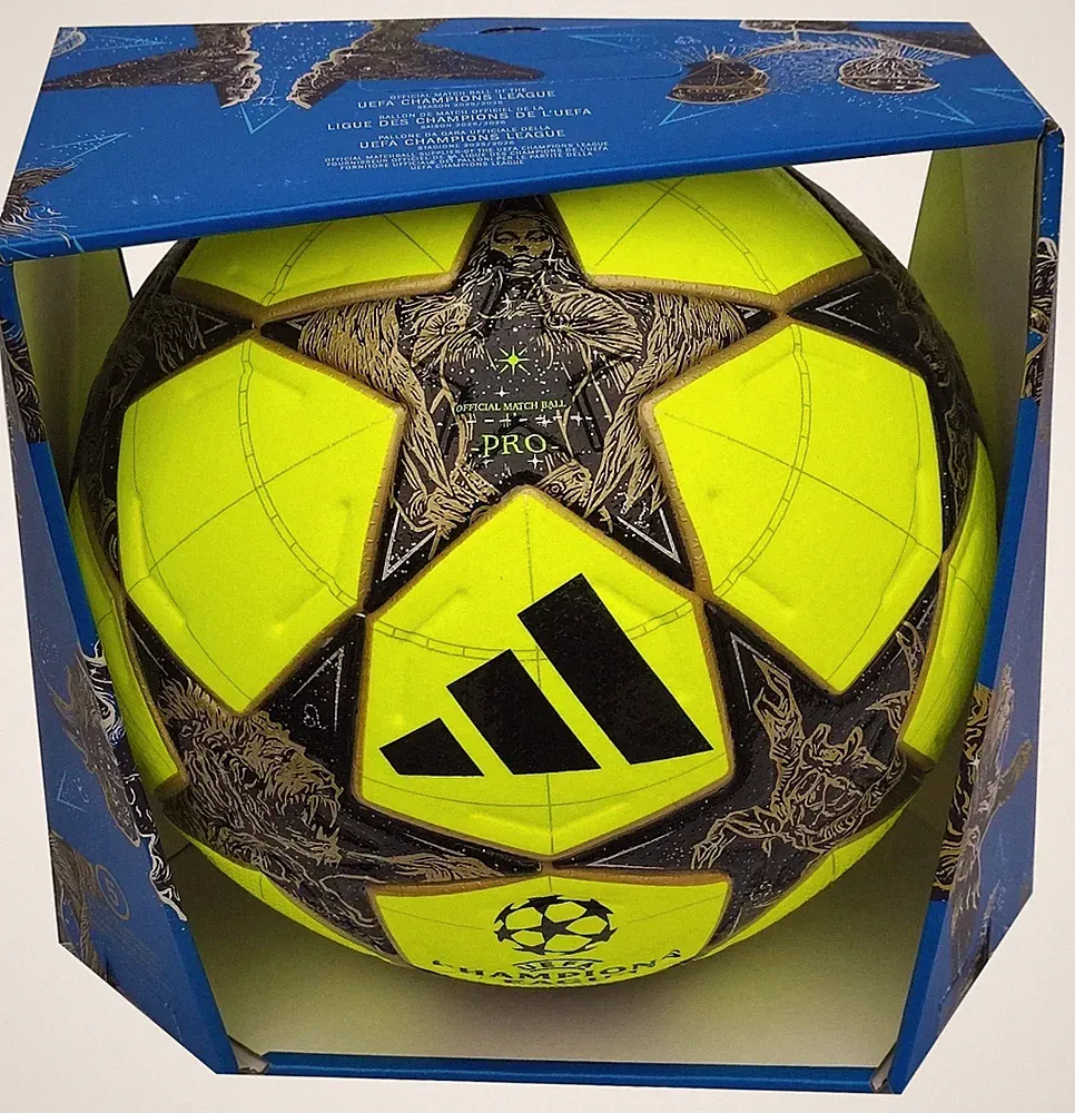 Adidas UCL PRO 25-26 WINTER Original Match Ball UEFA Champions League 2025/26Box