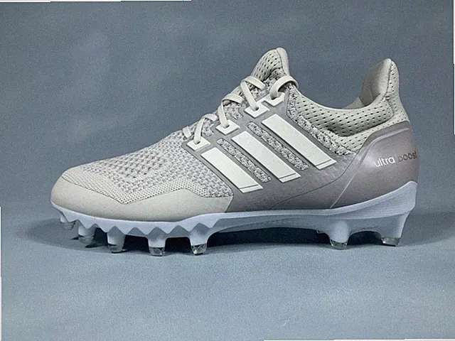 adidas UltraBoost Football Cleats Talc Granite Cream JP7409 Men's 10