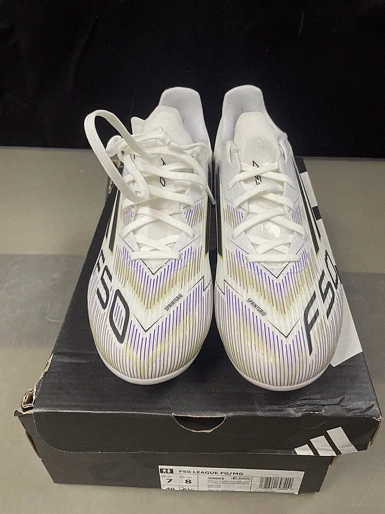 adidas Unisex Adult F50 League Firm Ground Soccer Cleats-7