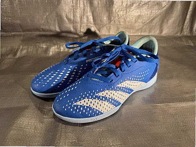 Adidas Unisex Predator Accuracy.4 in Sala Junior Indoor Soccer Shoe Size 4