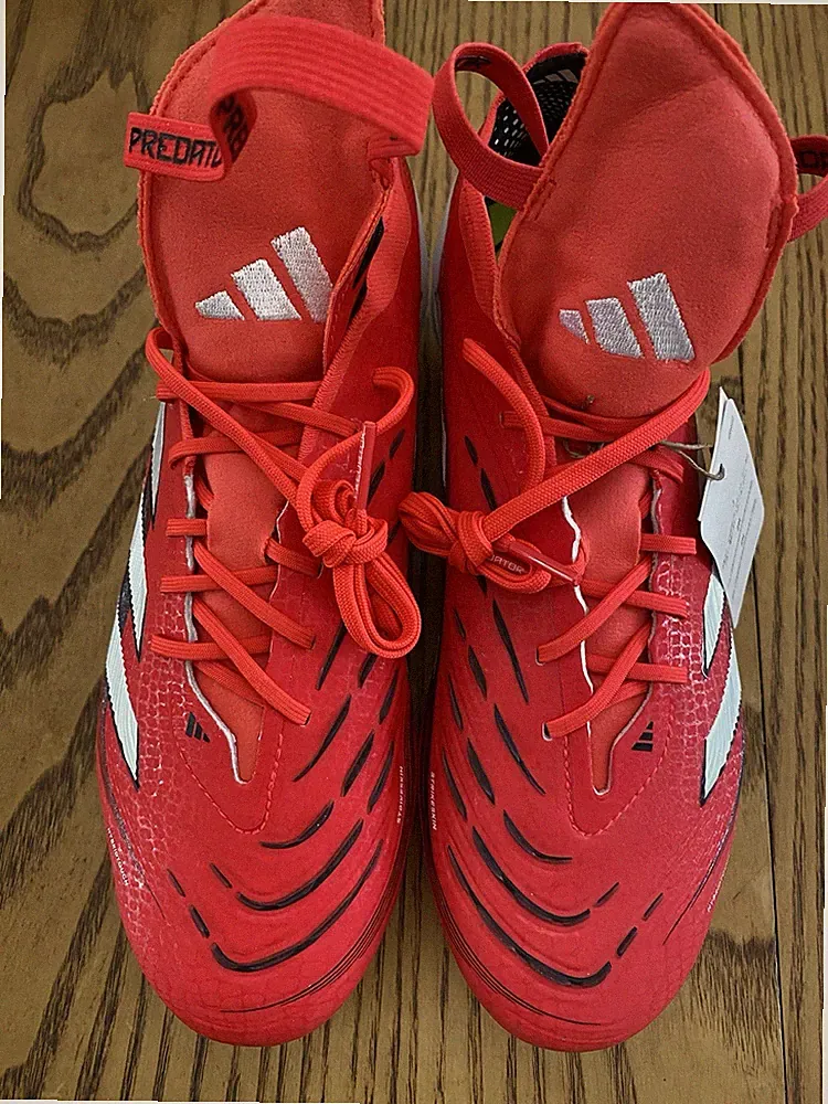 ADIDAS UNISEX PREDATOR ELITE FOLD OVER TONGUE FIRM GROUND CLEATS M-7/W-8