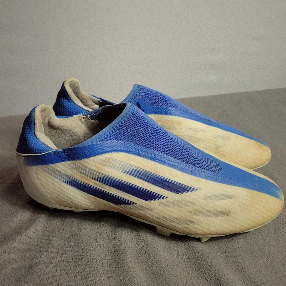 Adidas Unisex Soccer Cleats Blue & White