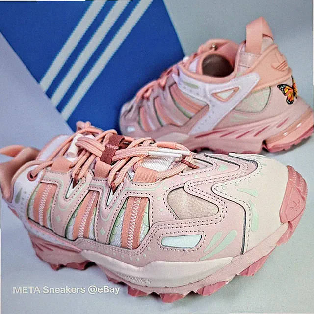 Adidas US 10 Men's Pink Sugar Retro Glow Day Of The Dead Hyperturf HP2496 New