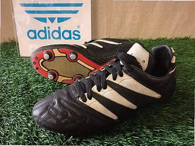 Adidas Vintage SG "QUESTRA FAINAL "1994 MADE IN GERMANY US7.5/25.5cm /UK7