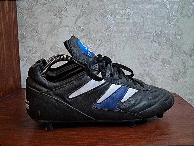 Adidas Vintage Soccer Cleats Football Boots 1995 Year Leather 10.5 US 10 Uk