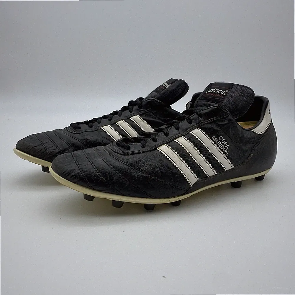 ADIDAS VTG COPA MUNDIAL 015110 BLACK/WHITE SOCCER CLEATS GERMANY MEN'S US 14
