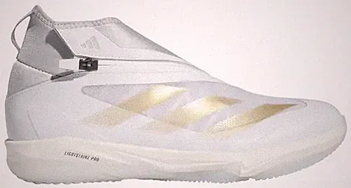 adidas WITH TAG Adizero Impact+ Turf White Gold Metallic IF8497