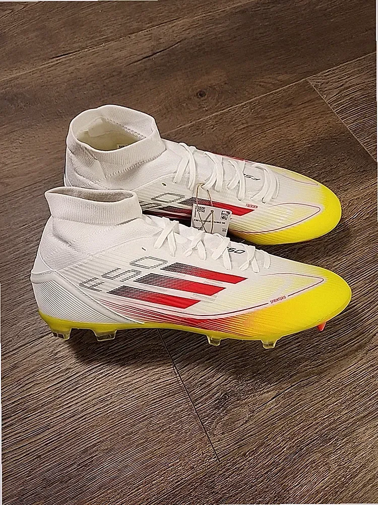 Adidas Women's F50 League Mid FG/MG Soccer Cleats, Style# IE1459, Size 12
