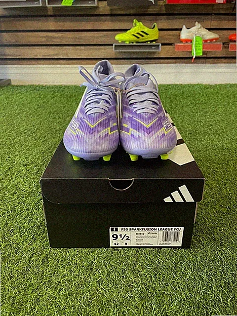 adidas Women's F50 Sparkfusion League FG Soccer Cleats - Purple