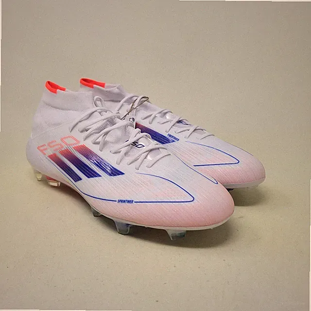 Adidas Women's Size 10 F50 Elite Mid FG Soccer Cleats ID9203 White