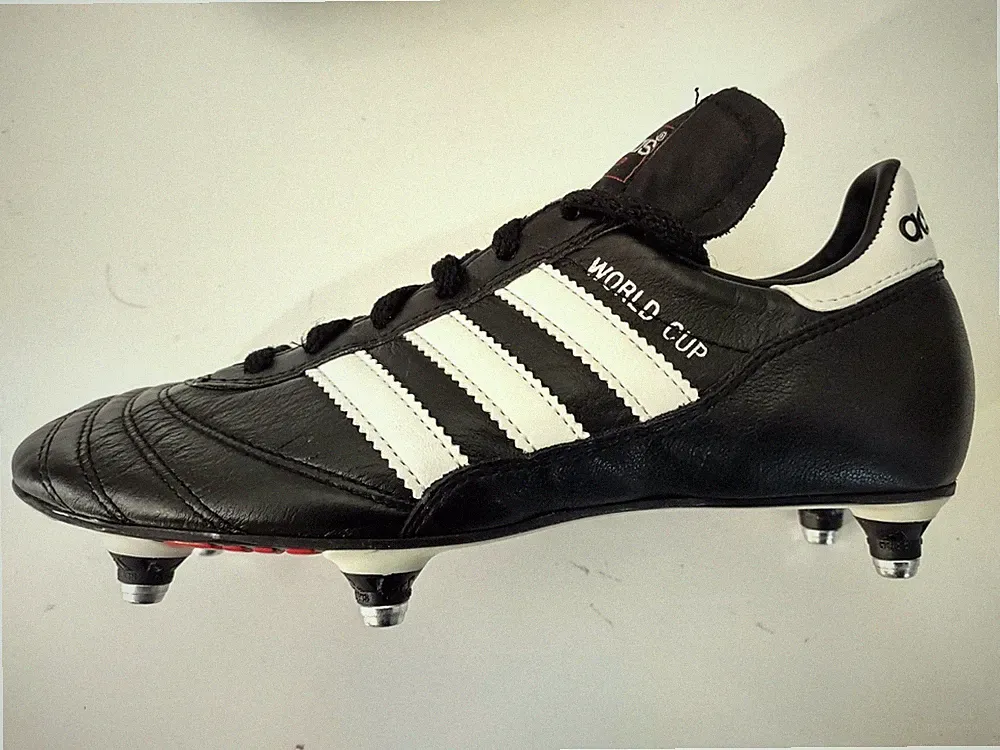 Adidas World Cup SG K Leather Soccer Cleats Mens Sz 6 Womens Sz 7.5 Germany New