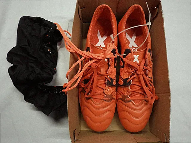 Adidas X 15.1 FG B26980 - Leather - Orange Cleats / Soccer Boots - 11.5 US - New