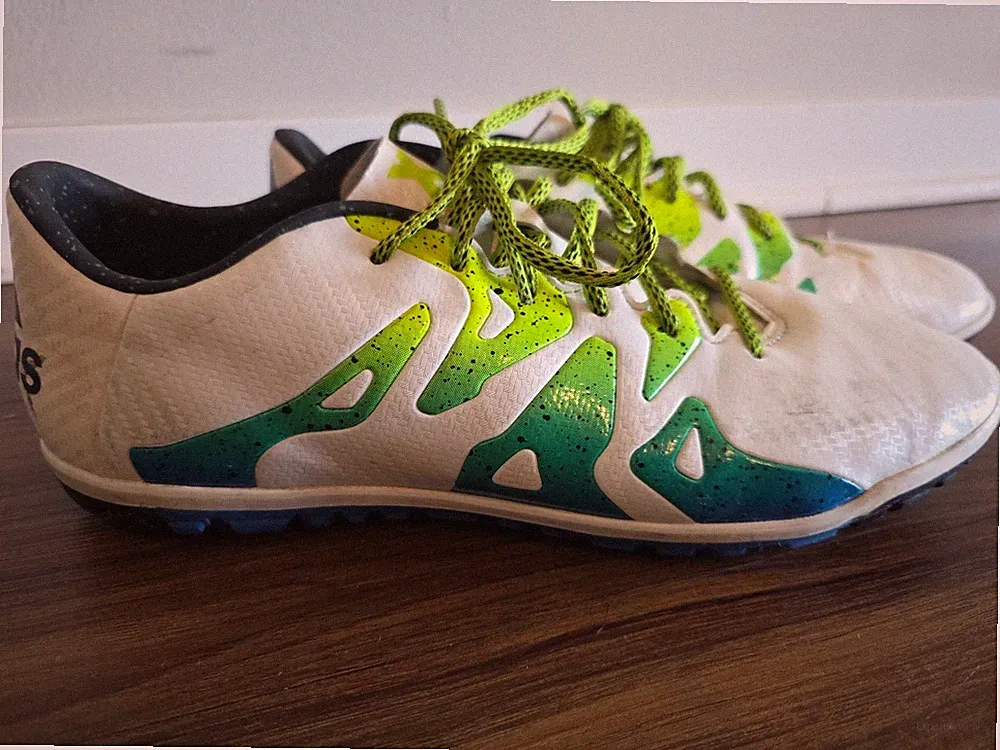 Adidas X 15.3 S753002 Indoor US 12 Football Soccer Cleats USED