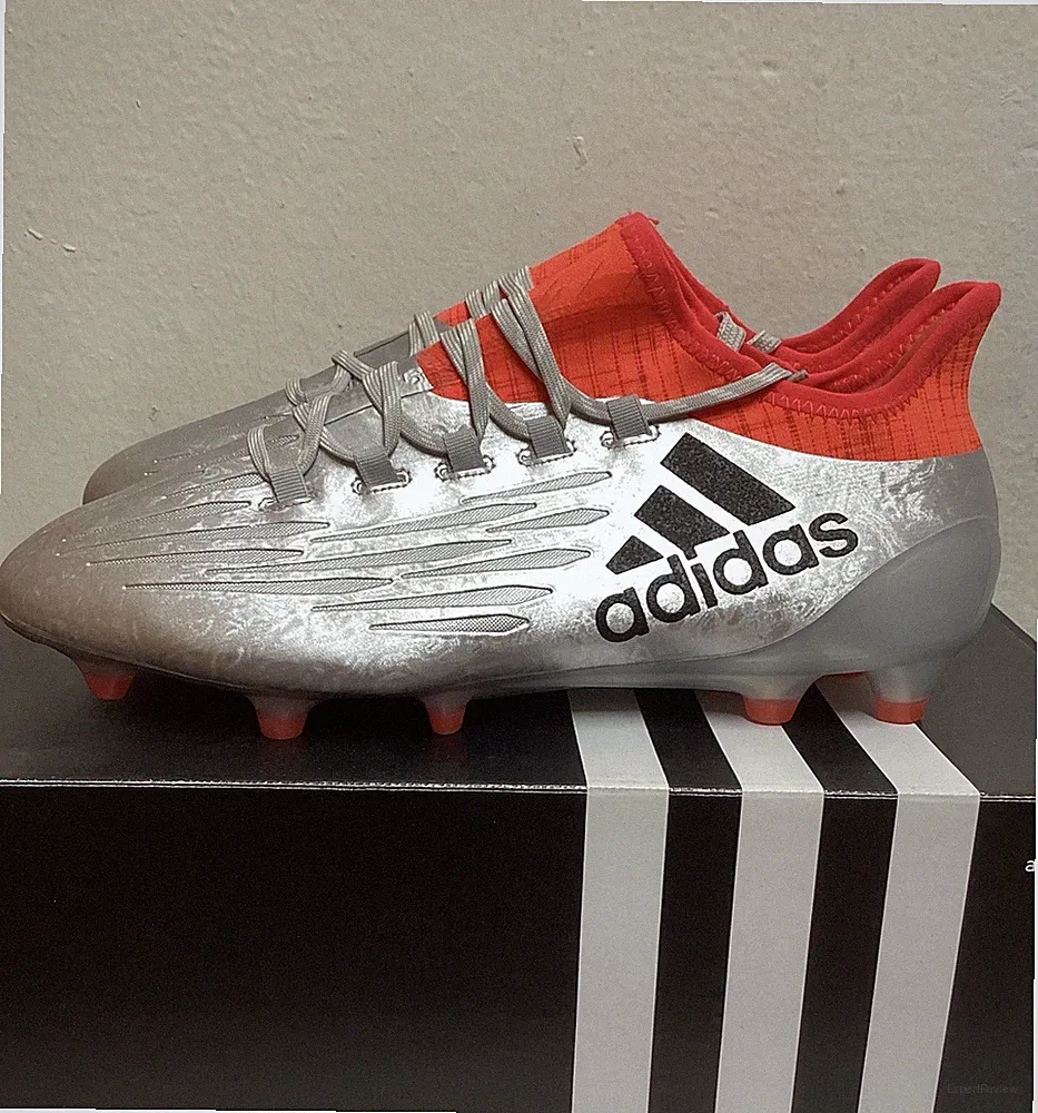 ADIDAS X 16.1 FG ( SILVER ) ( SNEAKERS/SOCCER SHOES/SOCCER CLEATS SIZE 10 S81939