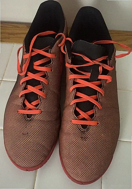ADIDAS X 17.4 IN SOCCER CLEATS Sz 11 SNEAKER SPORTS MEN SHOES BLACK/ORANGE