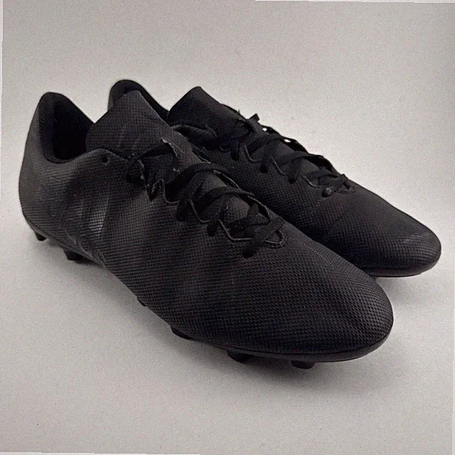 ADIDAS X 17.4 Soccer Cleats Men’s Size US 12 EU 46.5 Black Futbol Boots Shoes