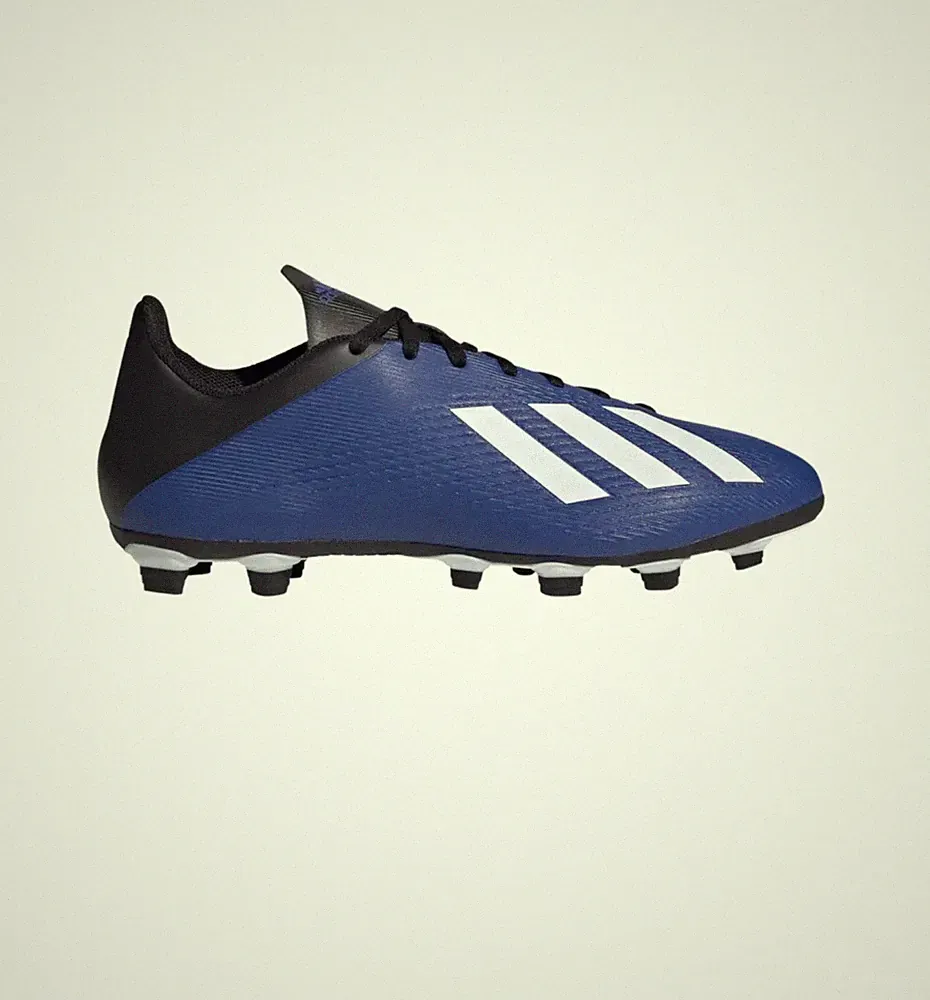 Adidas X 19.4 FxG Mens Soccer Cleats Blue Black White EF1698 Size 11.5 New