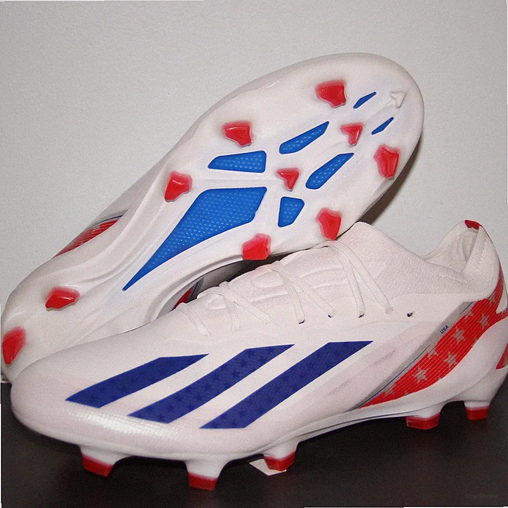 Adidas X Crazyfast .1 FG USA Soccer Cleats Mens 13 White Red Blue IG0664 New