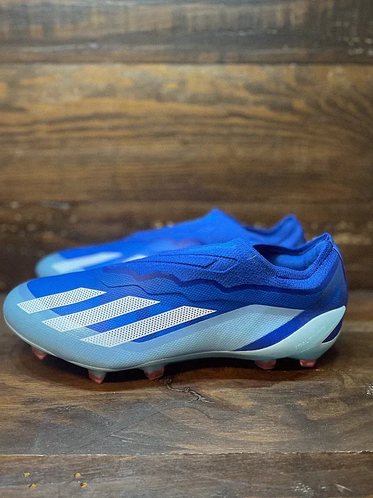 Adidas X Crazyfast.1 LL FG FZ6563 Blue Mens Football Soccer Cleats Shoes Boots