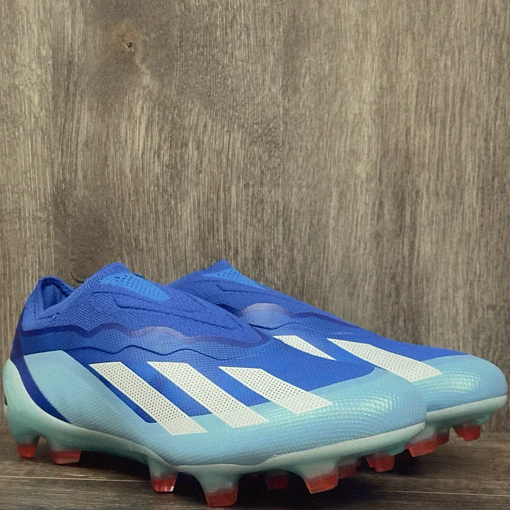 Adidas X Crazyfast.1 LL FG Soccer Cleats Men's Sz 7.5 Women's Sz 8.5 Blue FZ6563