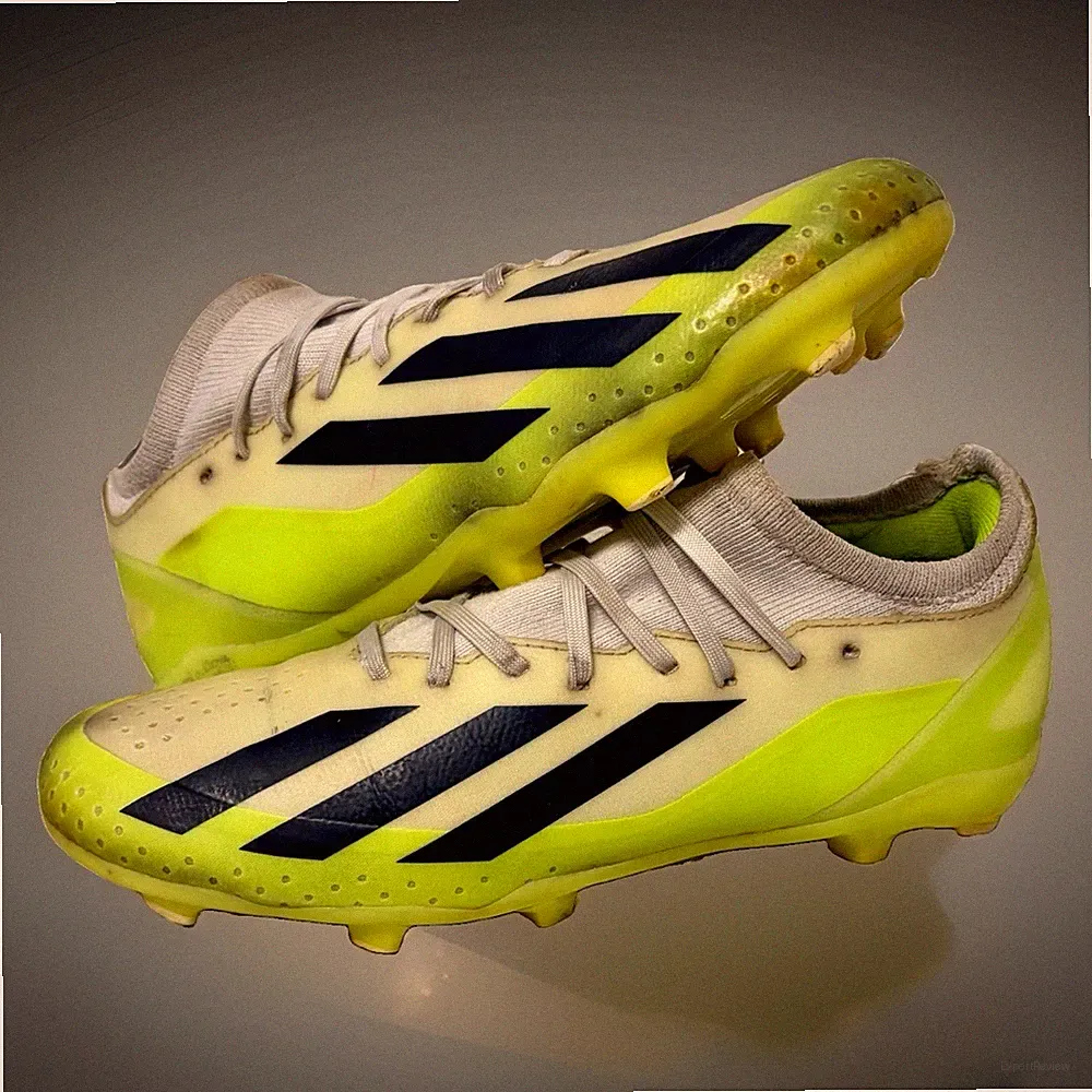 Adidas X Crazyfast.1 SG Soccer Cleats White Green Men's Size 7 / Womens 8 IE6626