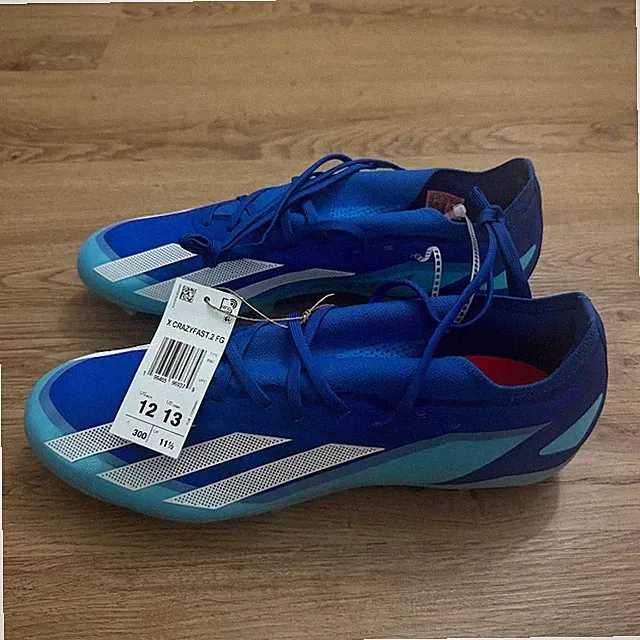 Adidas x Crazyfast .2 FG 'Marinerush Pack' Royal White Soccer Cleats Mens 12