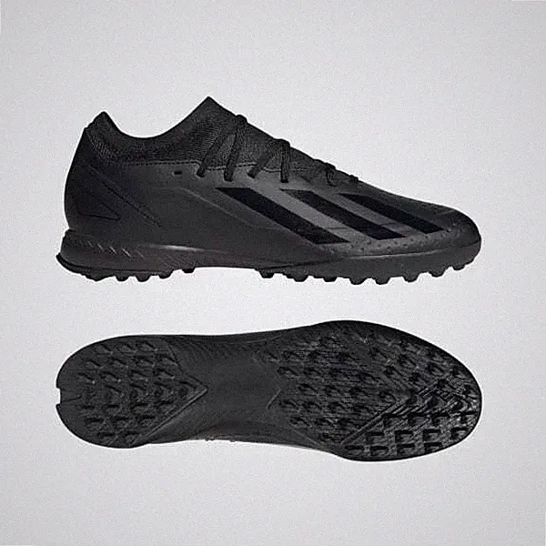Adidas X Crazyfast.3 TF Turf Field Soccer Shoes Triple Black ID9336 Mens Size