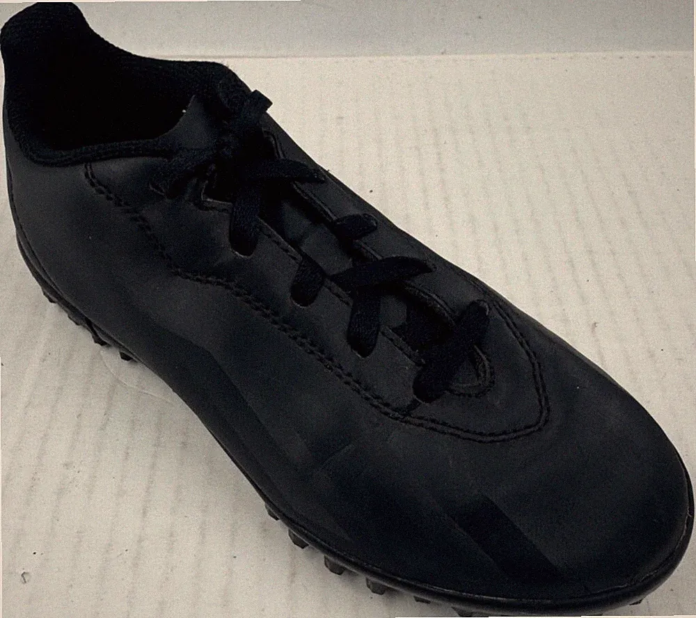Adidas X Crazyfast.4 Turf Soccer Cleats Kids Size 3 Core Black Sneakers IE4084