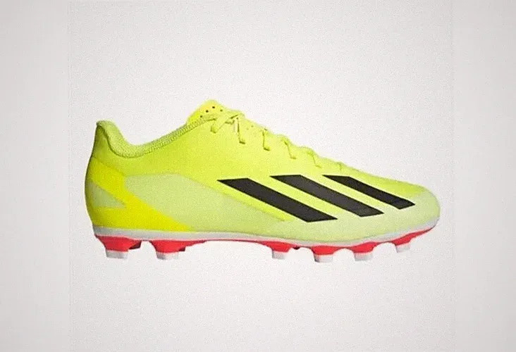 Adidas X Crazyfast Club Fxg Soccer Cleats Yellow Black IG0618 Men's Size 8