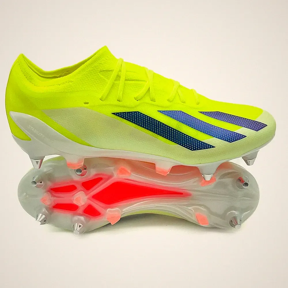 ADIDAS X CRAZYFAST ELITE SOFT GROUND SOCCER CLEATS MENS 9.5 YELLOW/RED IF0665
