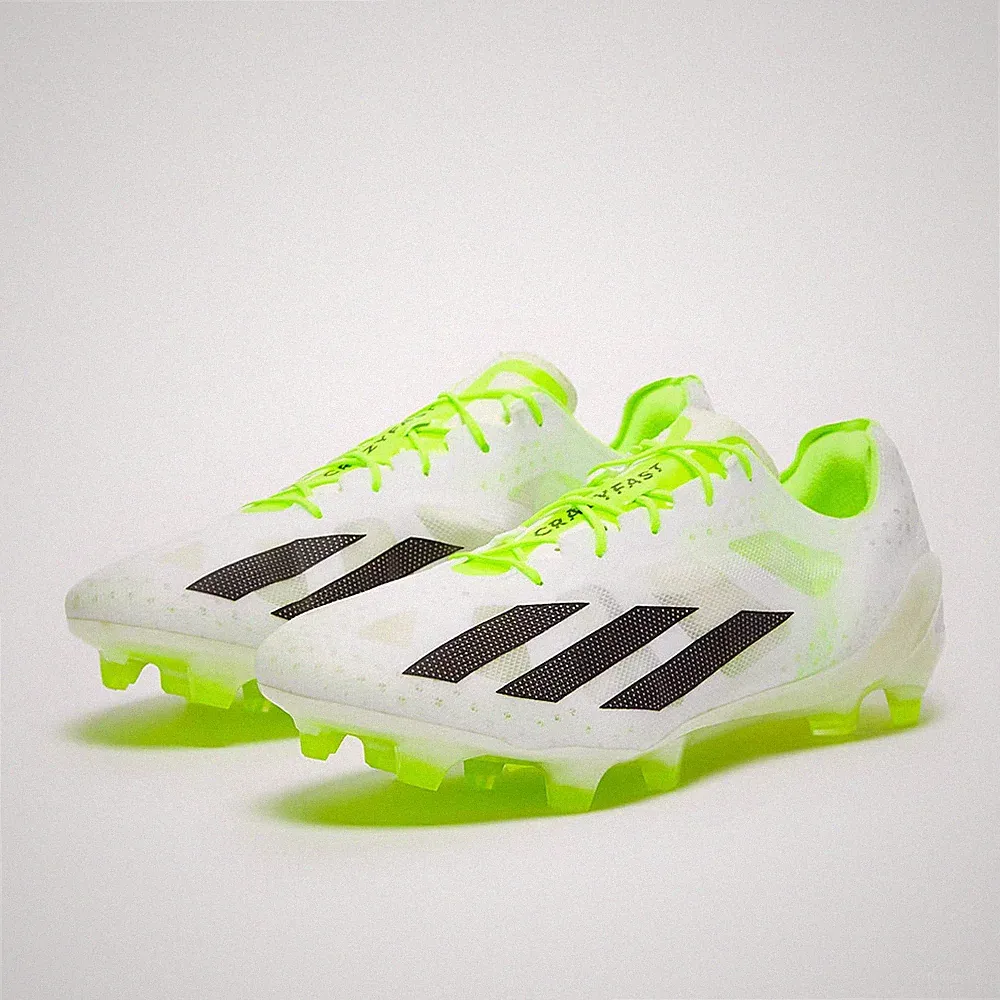 ADIDAS X CRAZYFAST + FG FIRM GROUND SOCCER CLEATS MEN'S SIZE US 5 GY7377 WHITE