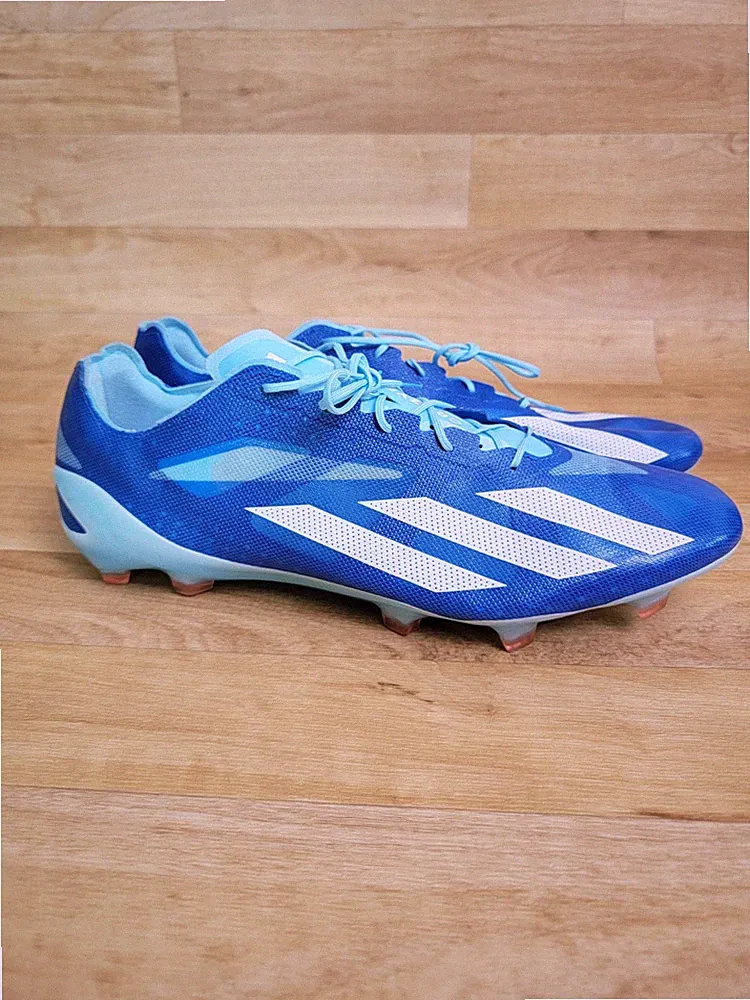 Adidas X Crazyfast+ FG Men's Soccer Cleats HQ4512 Royal Blue White SIZE 13