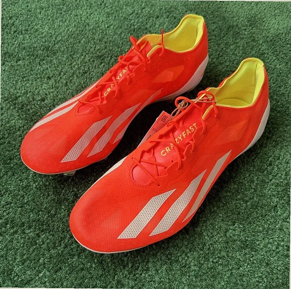 Adidas X Crazyfast+ FG Soccer Cleats Mens Size 12.5 Energy Citrus Pack IE2416