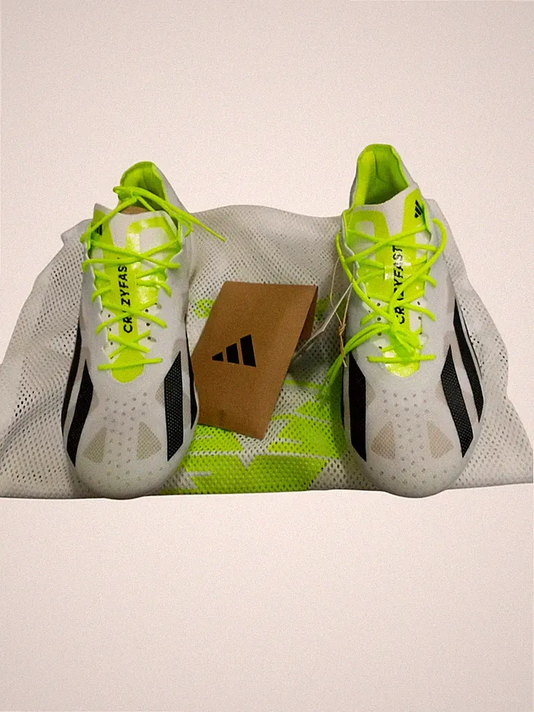 ADIDAS X CRAZYFAST+ FG ( WHITE ) ( SOCCER CLEATS/SHOES ) SIZE Multi ( GY7377 )