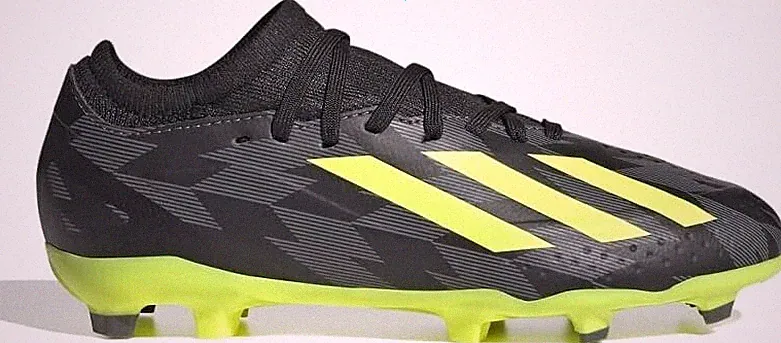 Adidas X Crazyfast Injection.3 Youth Firm Ground Soccer Cleats, Unisex Sz 13.5K