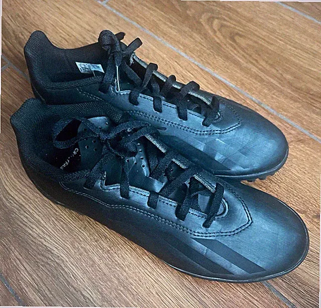 adidas x crazyfast kids Black turf cleats size 6 youth